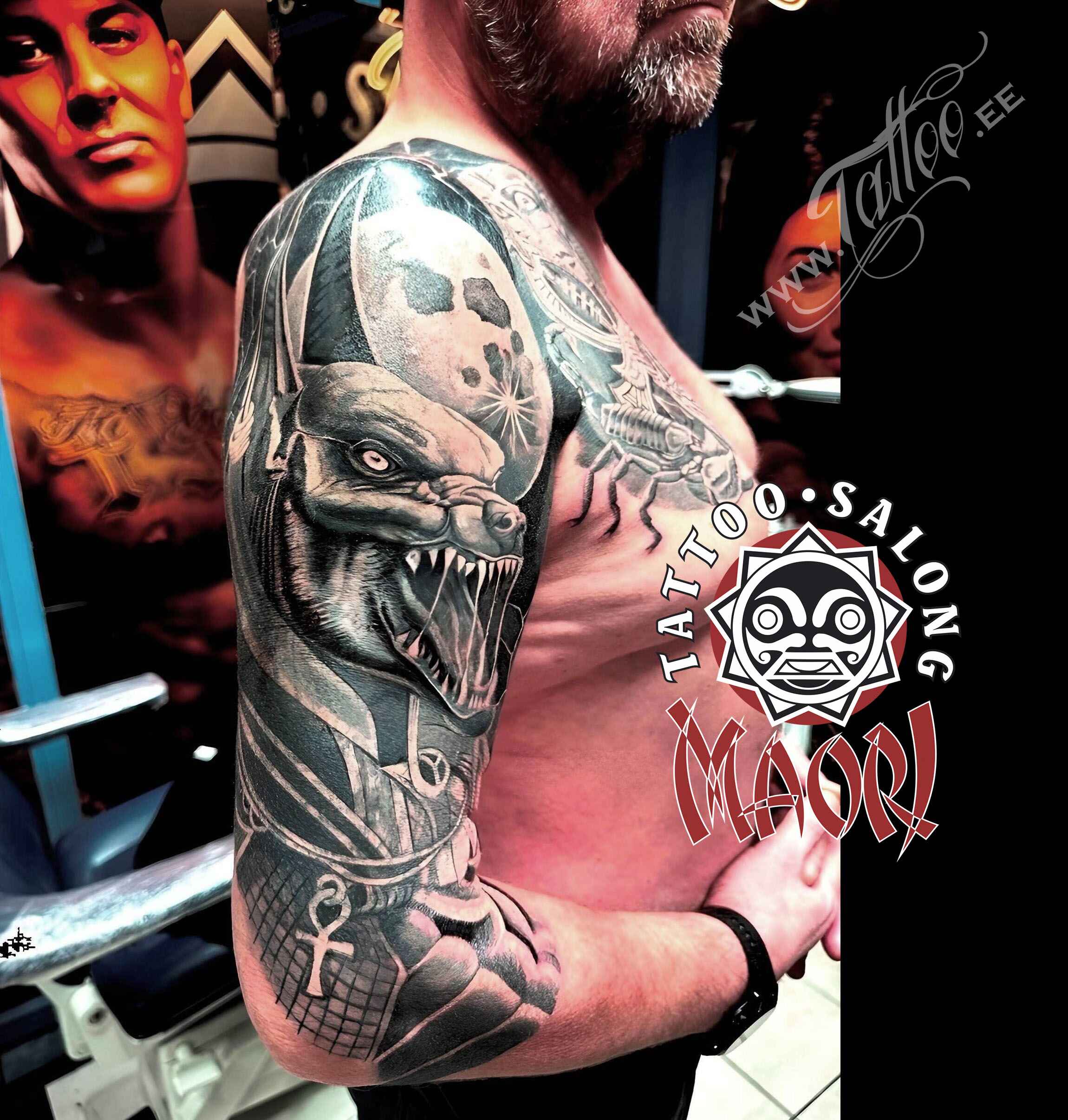 Tätoveering Maori Tattoo stuudiost Tallinnas, töö nr 11