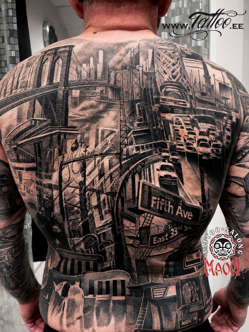 Tätoveering Maori Tattoo stuudiost Tallinnas, töö nr 2