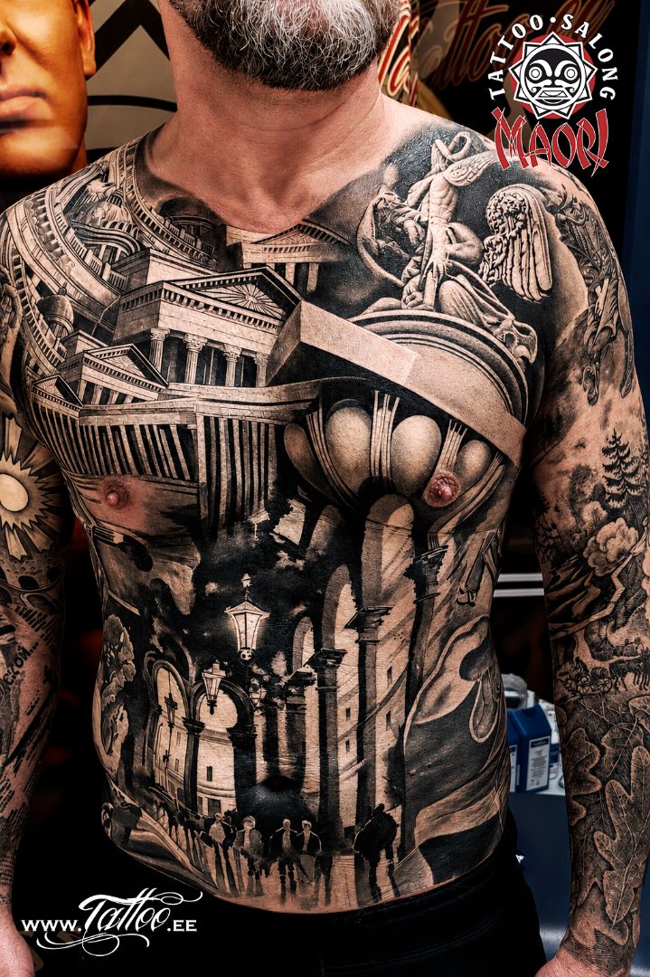 Tätoveering Maori Tattoo stuudiost Tallinnas, töö nr 3
