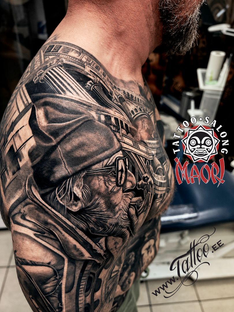 Tätoveering Maori Tattoo stuudiost Tallinnas, töö nr 6